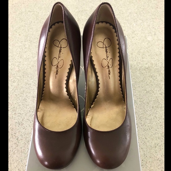 Jessica Simpson Shoes - Jessica Simpson “Henri” Luggage Floater-Size 6 1/2